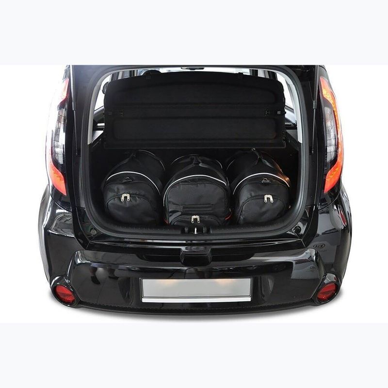 Trunk bag set KJUST Kia Soul 2014-2016 3 pcs black 13