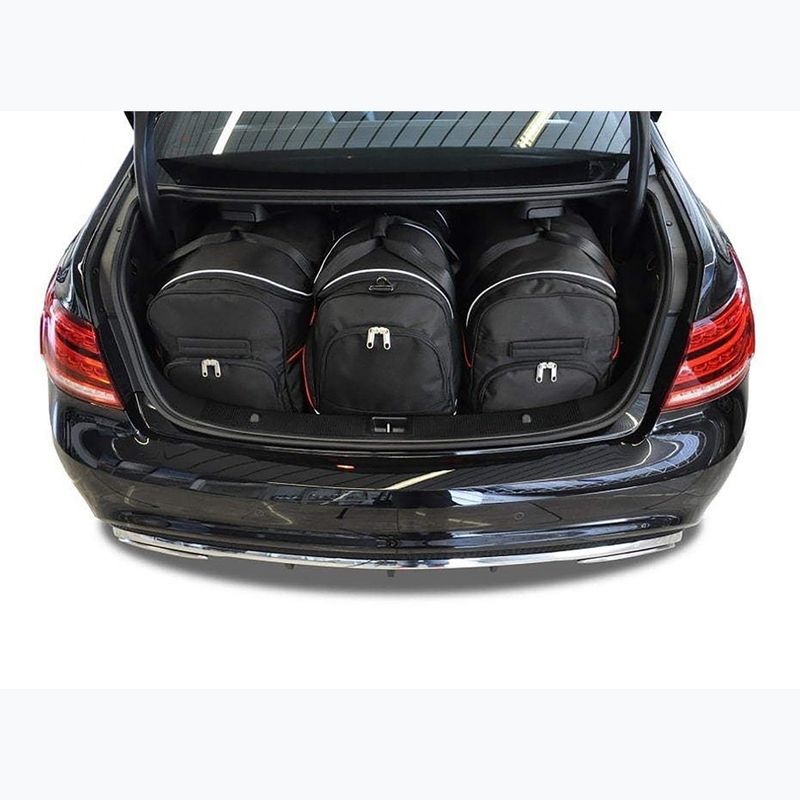 KJUST Mercedes-Benz E Coupe 2009-2016 luggage compartment bag set 4 pcs. black 11