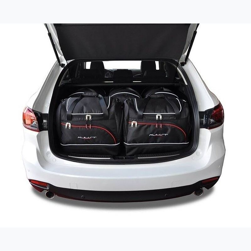 KJUST Mazda 6 station wagon luggage compartment bag set 2012+ 5 pcs. black 11