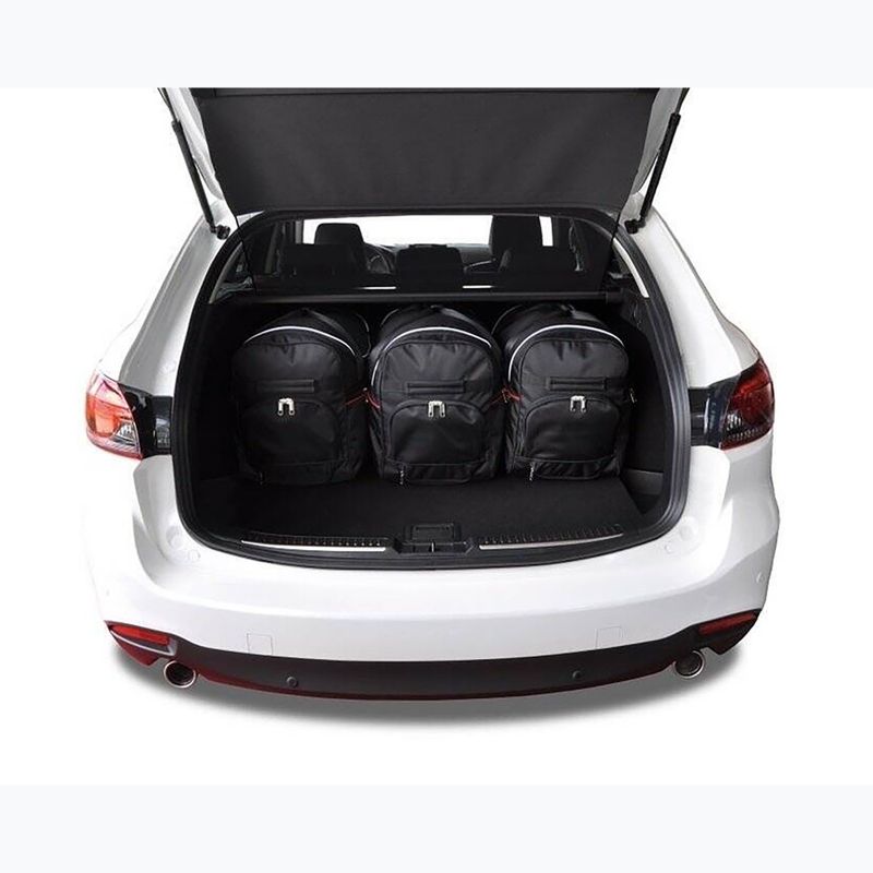 KJUST Mazda 6 station wagon luggage compartment bag set 2012+ 5 pcs. black 12
