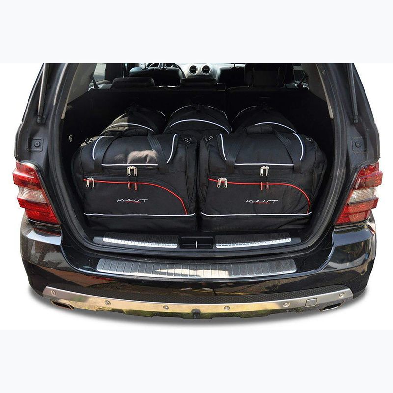 KJUST Mercedes-Benz M luggage compartment bag set 2005-2011 5 pcs. black 11