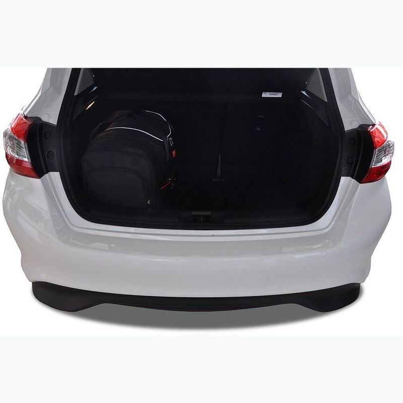 KJUST Nissan Pulsar 2014-2018 luggage compartment bag set 4 pcs black. 16