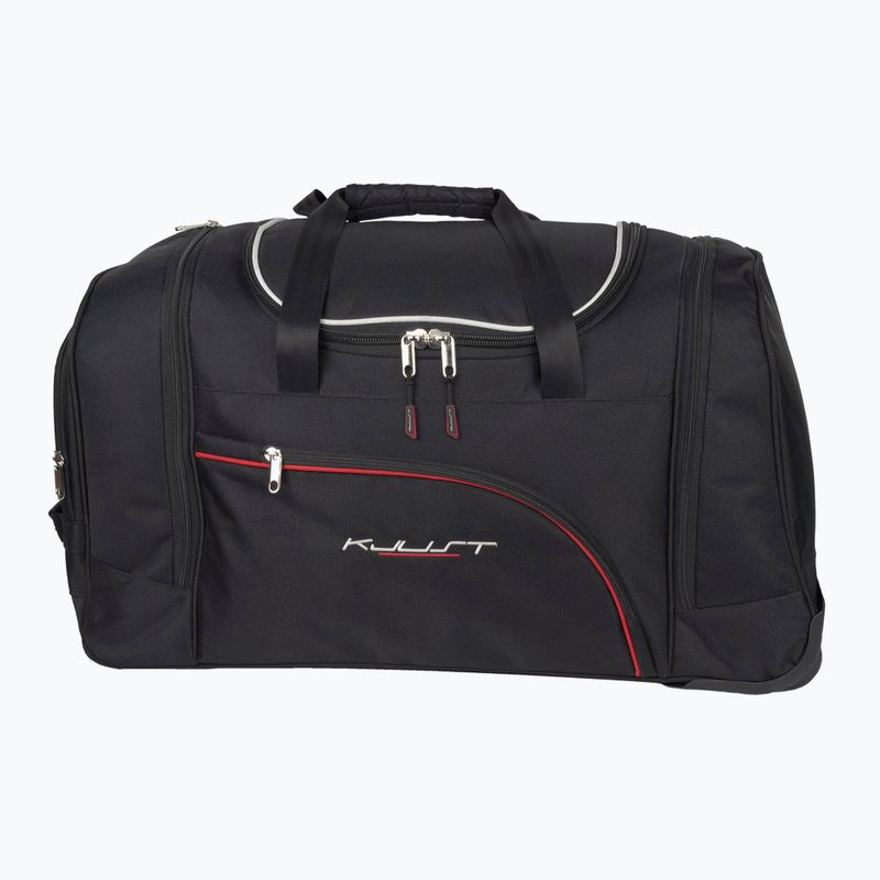 KJUST Nissan Qashqai 2007 - 2013 luggage compartment bag set 4 pcs black. 2