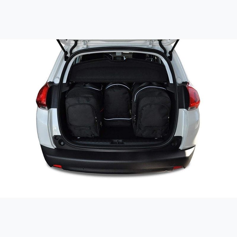 Trunk bag set KJUST Peugeot 2008 2013-2019 4 pcs. black 15