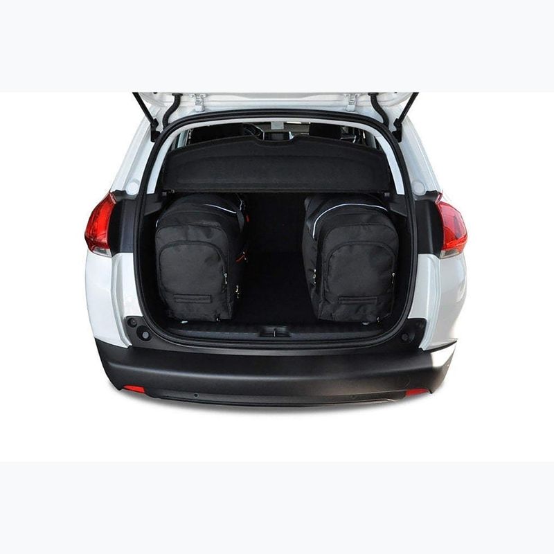 Trunk bag set KJUST Peugeot 2008 2013-2019 4 pcs. black 16