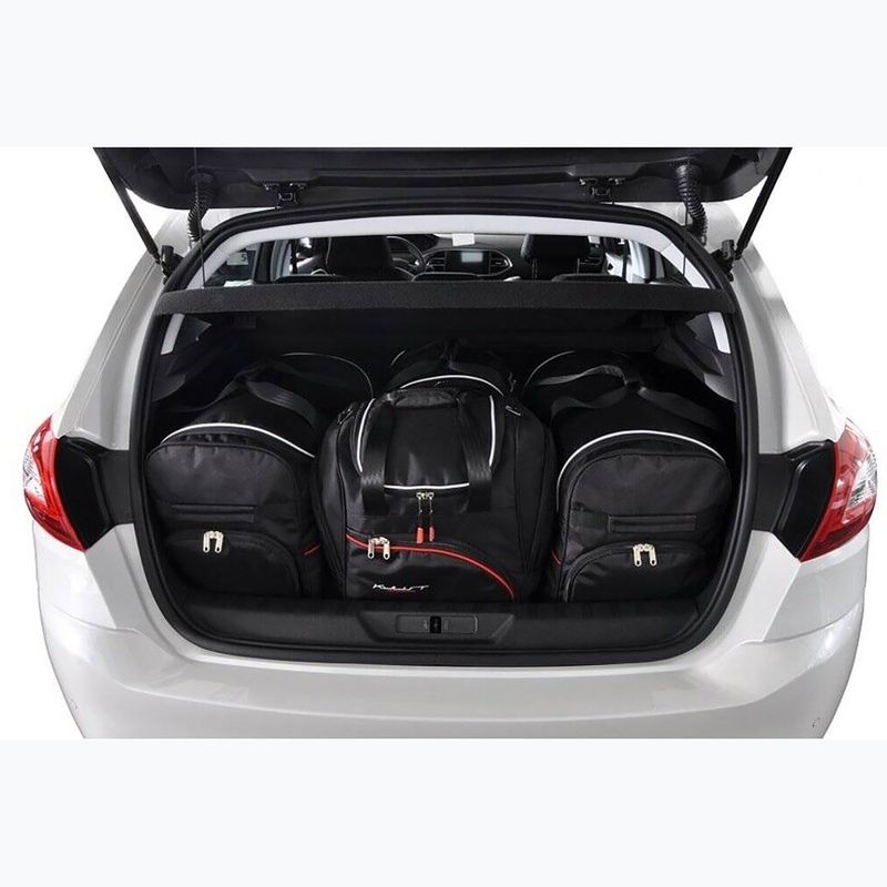 Trunk bag set KJUST Peugeot 308 Hatchback 2013-2021 4 pcs. black 12
