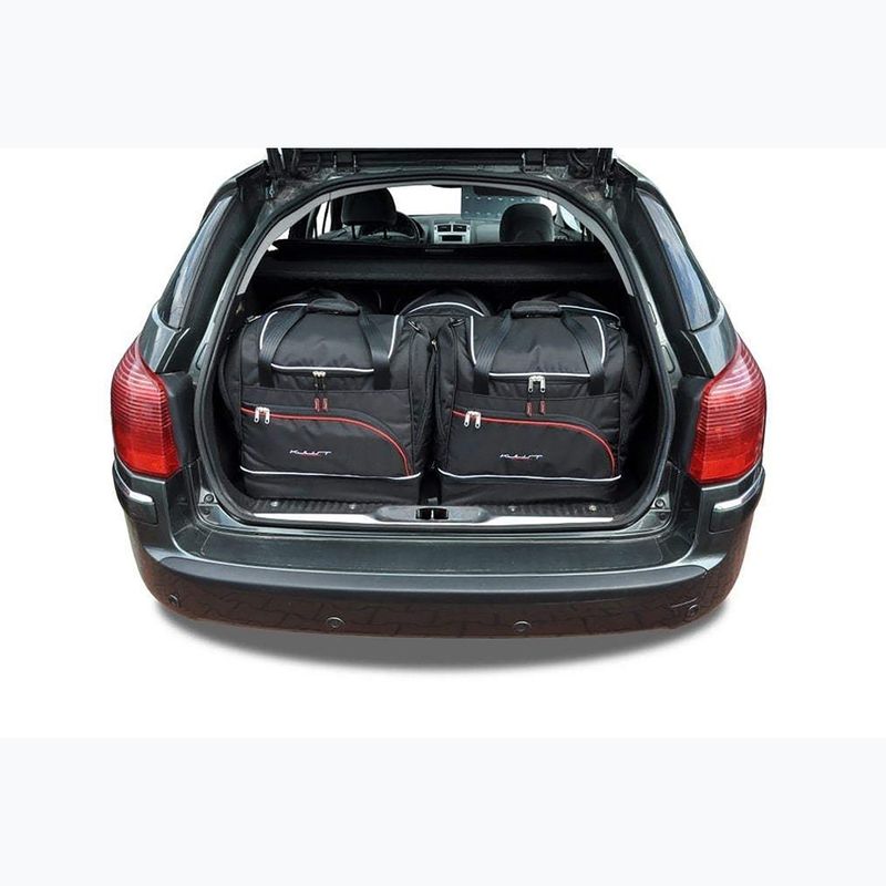 Trunk bag set KJUST Peugeot 407 SW 2004-2011 5 pcs. black 14
