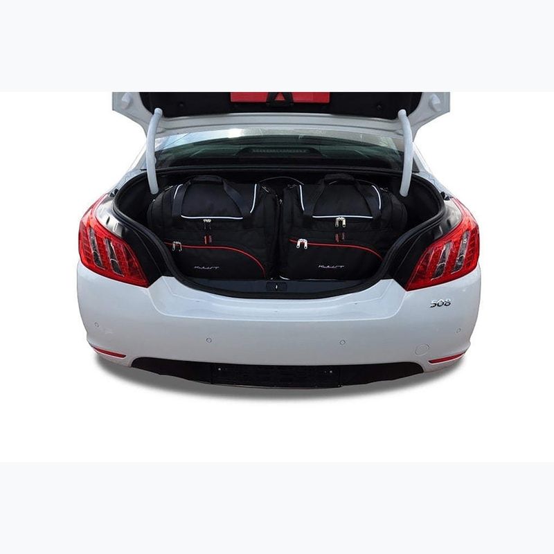 Trunk bag set KJUST Peugeot 508 Limousine 2011-2014 5 pcs. black 12
