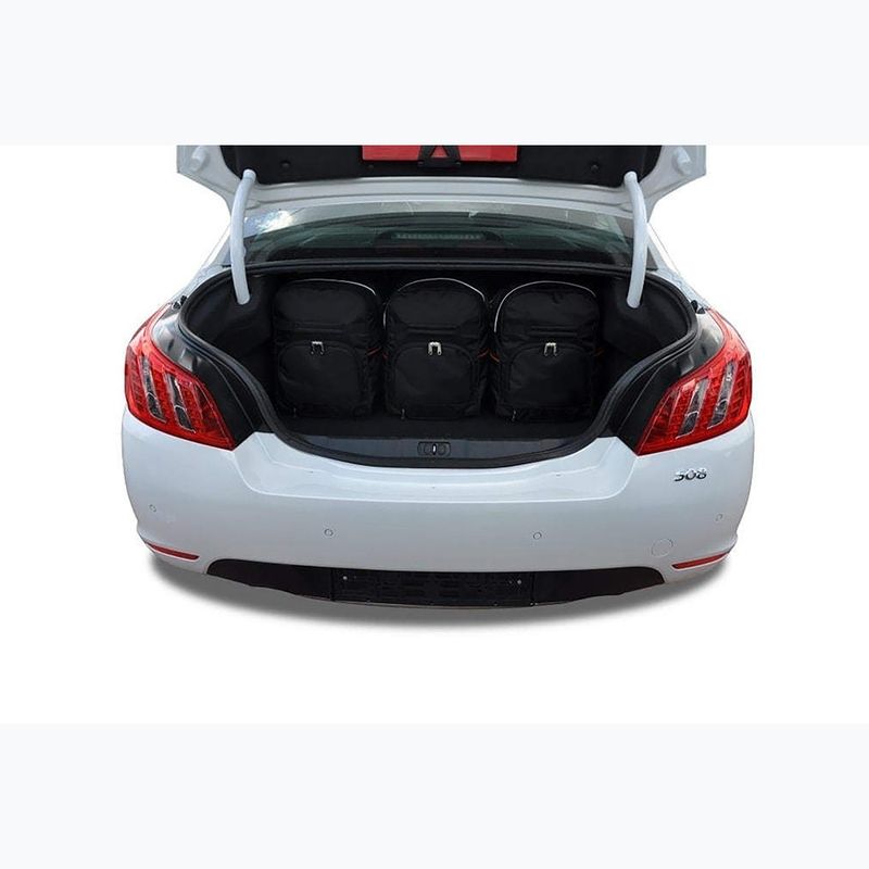 Trunk bag set KJUST Peugeot 508 Limousine 2011-2014 5 pcs. black 13