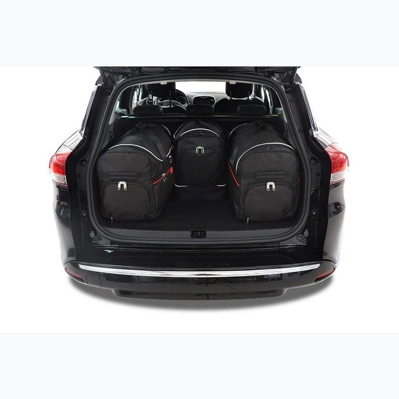 Trunk bag set KJUST Renault Clio Grandtour 2013-2019 4 pcs. black 14