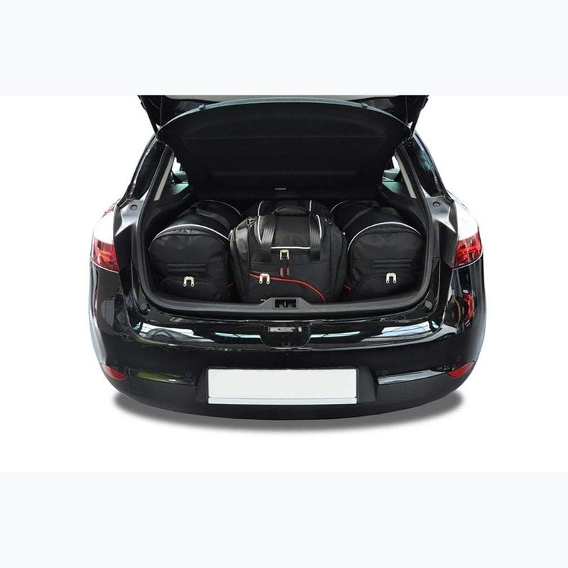 Trunk bag set KJUST Renault Megane Hatchback 2008-2015 4 pcs. black 13