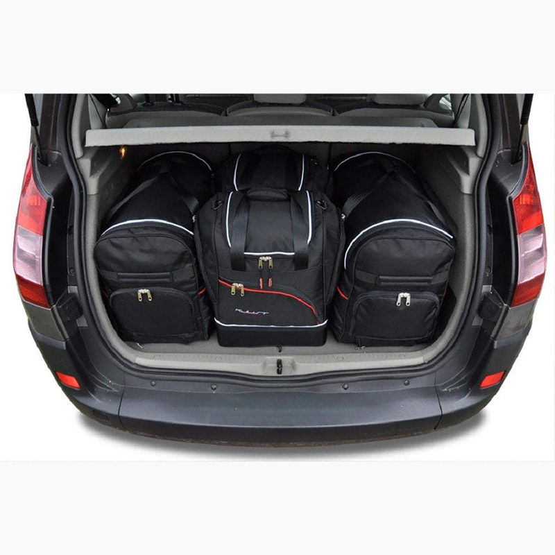 Trunk bag set KJUST Renault Scenic 2003-2009 4 pcs. black 13