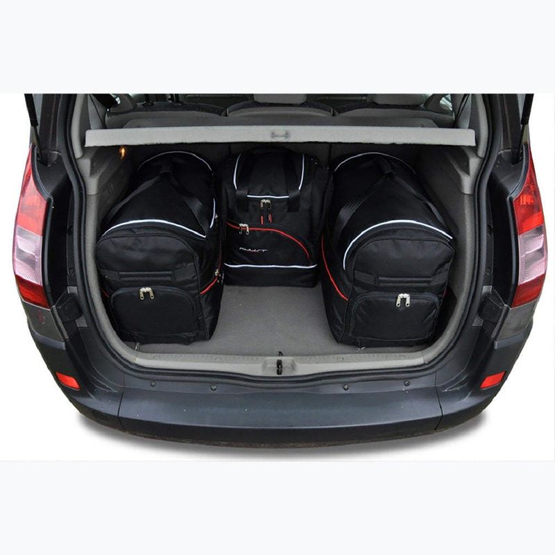 Trunk bag set KJUST Renault Scenic 2003-2009 4 pcs. black 14