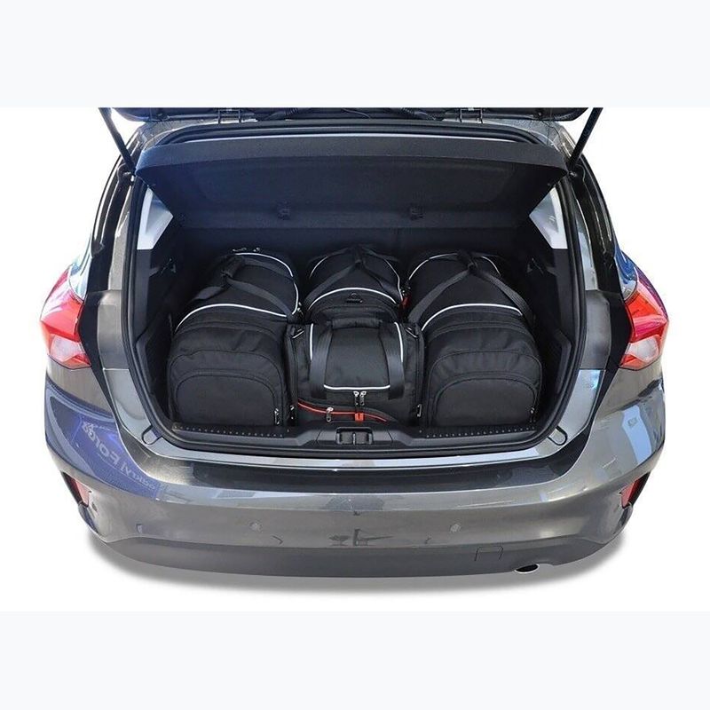 Trunk bag set KJUST Ford Focus Hatchback 2018+ 4 pcs black 15