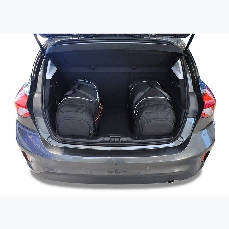 Trunk bag set KJUST Ford Focus Hatchback 2018+ 4 pcs black 17