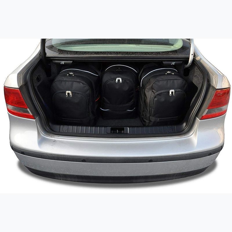 Trunk bag set KJUST Saab 9-3 Sportsedan 2002-2014 4 pcs. black 18