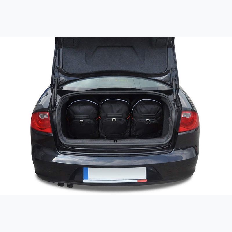 Trunk bag set KJUST Seat Exeo Limousine 2009-2013 5 pcs. black 12