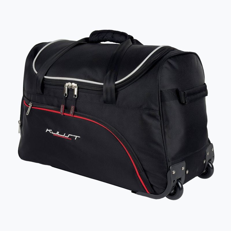 Trunk bag set KJUST Seat Ibiza Hatchback 2008-2017 3 pcs. black 3