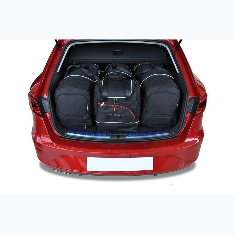 Trunk bag set KJUST Seat Leon ST 2013-2020 4 pcs. black 13