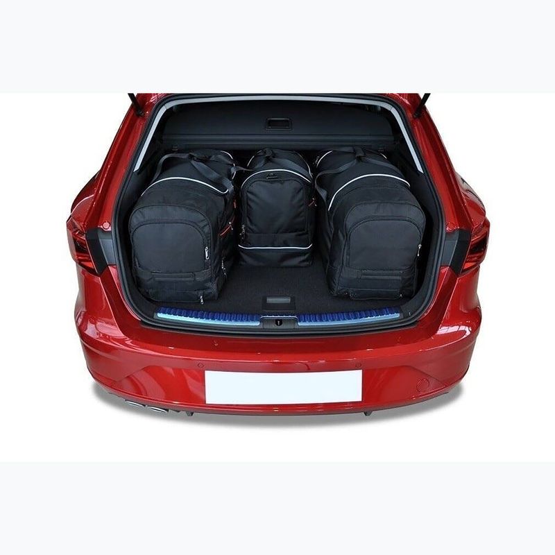 Trunk bag set KJUST Seat Leon ST 2013-2020 4 pcs. black 14