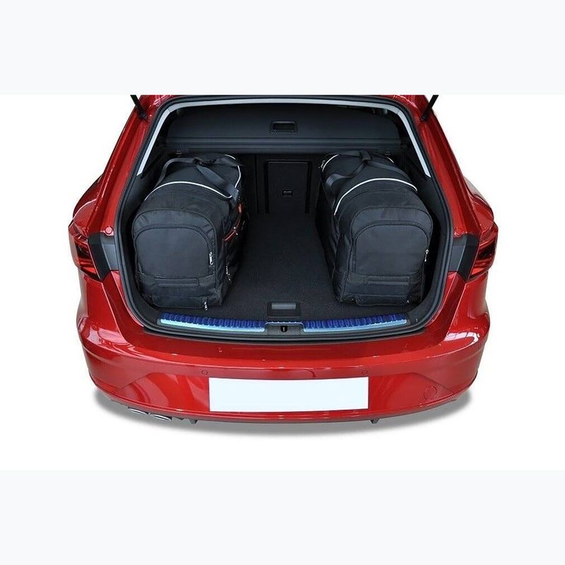 Trunk bag set KJUST Seat Leon ST 2013-2020 4 pcs. black 15