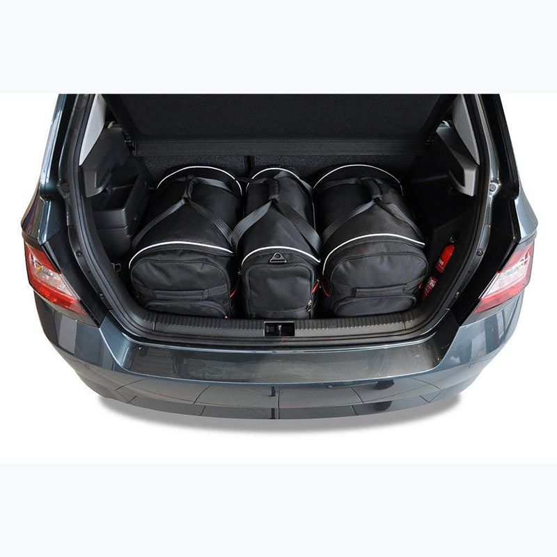 Trunk bag set KJUST Skoda Fabia Hatchback 2014-2021 3 pcs. black 10