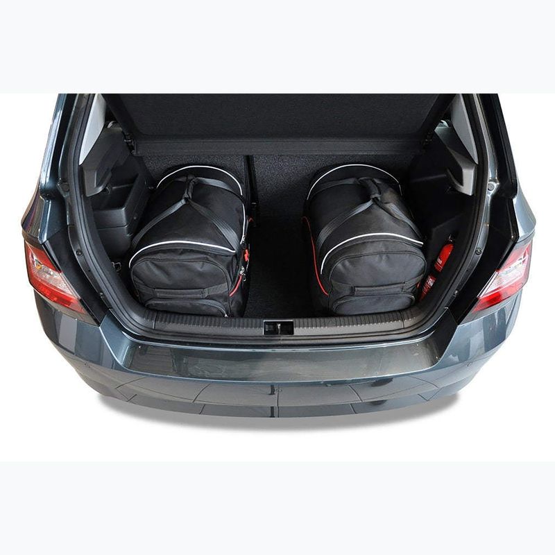 Trunk bag set KJUST Skoda Fabia Hatchback 2014-2021 3 pcs. black 11