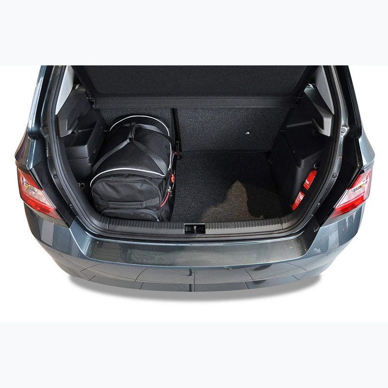 Trunk bag set KJUST Skoda Fabia Hatchback 2014-2021 3 pcs. black 12