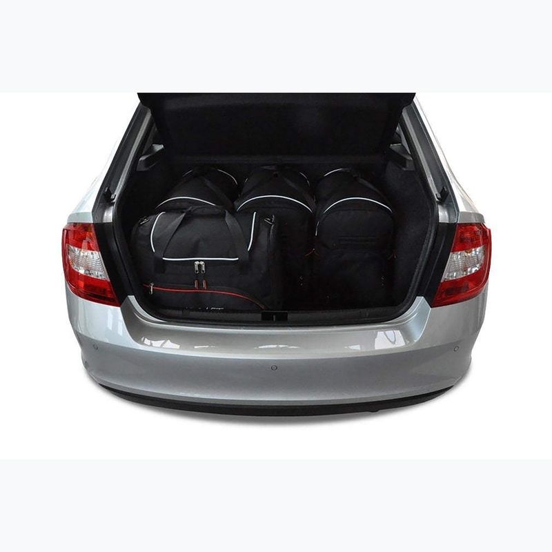 Trunk bag set KJUST Skoda Rapid Liftback 2012-2019 5 pcs. black 13