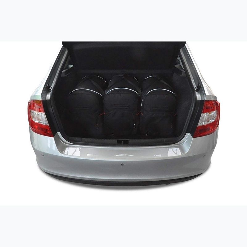 Trunk bag set KJUST Skoda Rapid Liftback 2012-2019 5 pcs. black 14