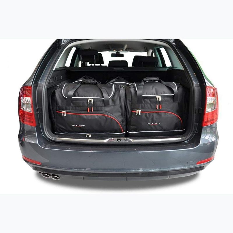 Trunk bag set KJUST Skoda Superb Combi 2010-2015 5 pcs. black 11