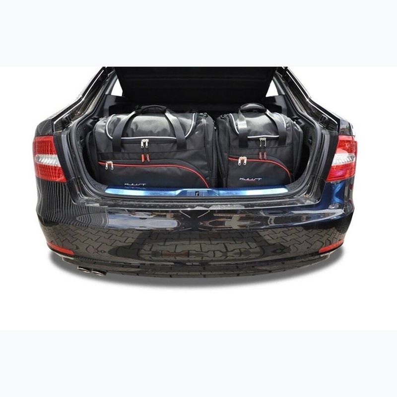 Trunk bag set KJUST Skoda Superb Limousine 2008-2015 5 pcs. black 11