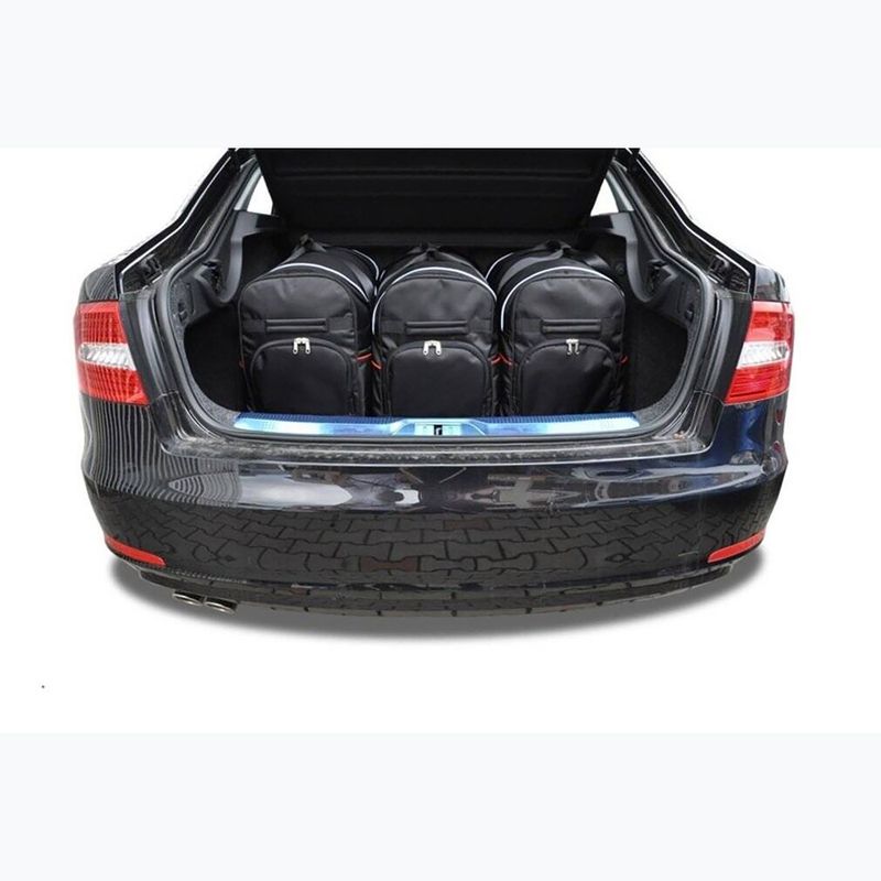 Trunk bag set KJUST Skoda Superb Limousine 2008-2015 5 pcs. black 12