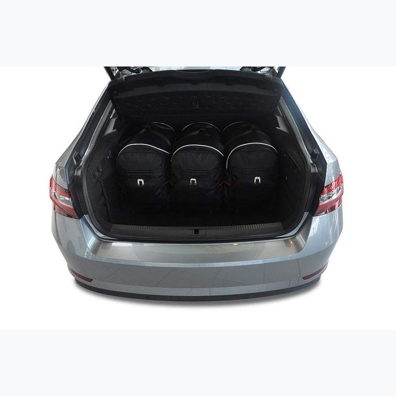Trunk bag set KJUST Skoda Superb Liftback 2015+ 5 pcs. black 12