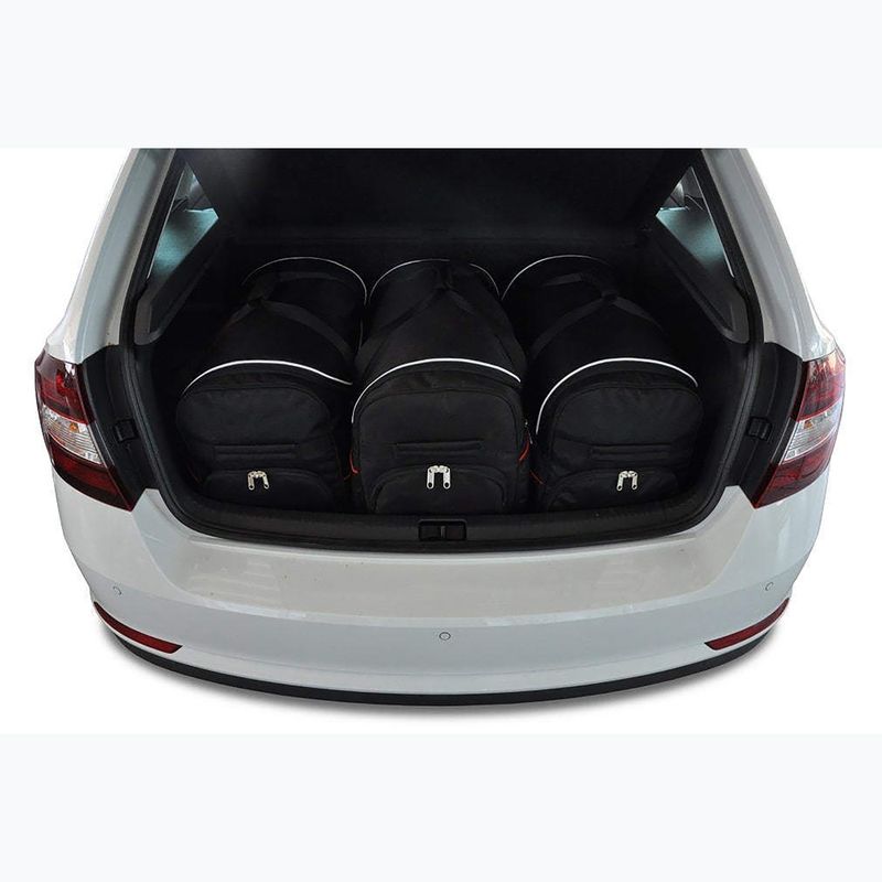 Trunk bag set KJUST Skoda Rapid Spaceback 2012+ 3 pcs. black 8