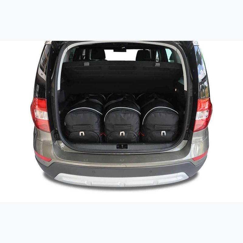 Trunk bag set KJUST Skoda Yeti 2009-2017 3 pcs. black 10