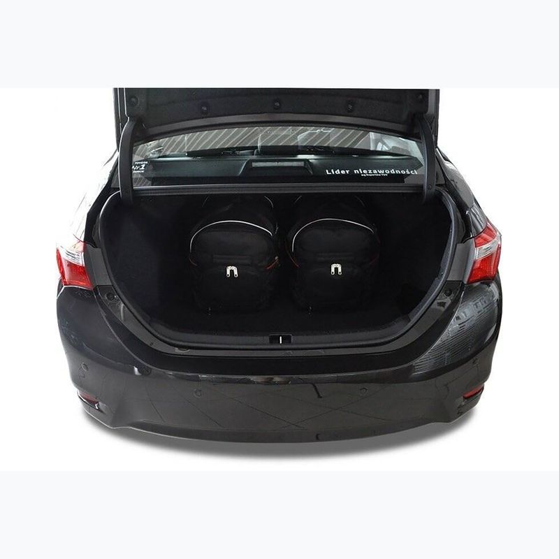 Trunk bag set KJUST Toyota Corolla Limousine 2013-2018 4 pcs. black 14