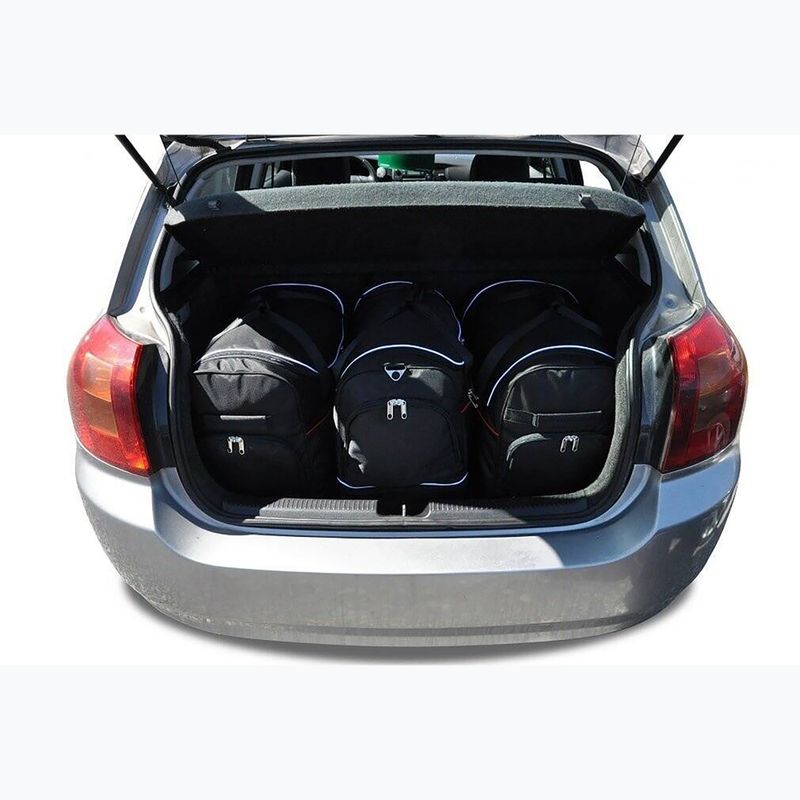 Trunk bag set KJUST Toyota Corolla Hatchback 2001-2009 3 pcs. black 14
