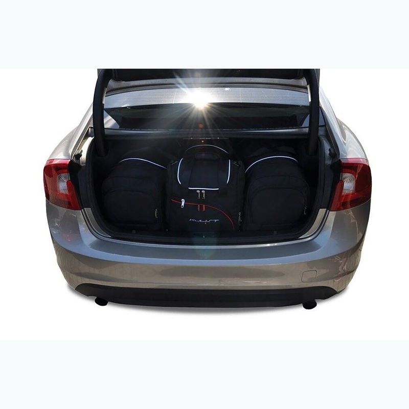 Trunk bag set KJUST Volvo S60 2010-2018 4 pcs. black 17