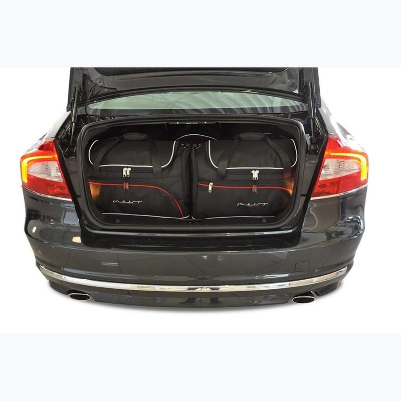 Trunk bag set KJUST Volvo S80 2006-2016 5 pcs. black 15