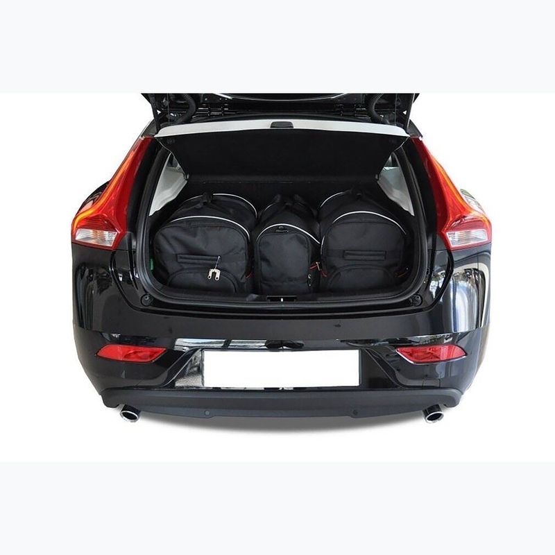 Trunk bag set KJUST Volvo V40 Cross Country 2012-2019 3 pcs. black 13