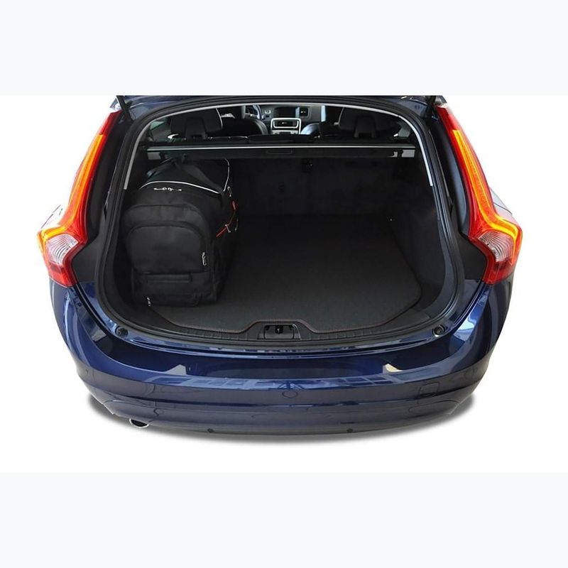 Trunk bag set KJUST Volvo V60 Cross Country 2015-2018 4 pcs. black 19