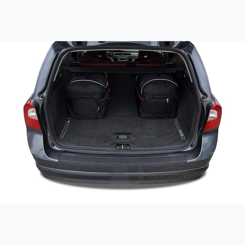 Trunk bag set KJUST Volvo V70 2007-2016 5 pcs. black 19