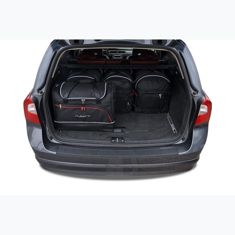 Trunk bag set KJUST Volvo XC70 2007-2016 5 pcs. black 17