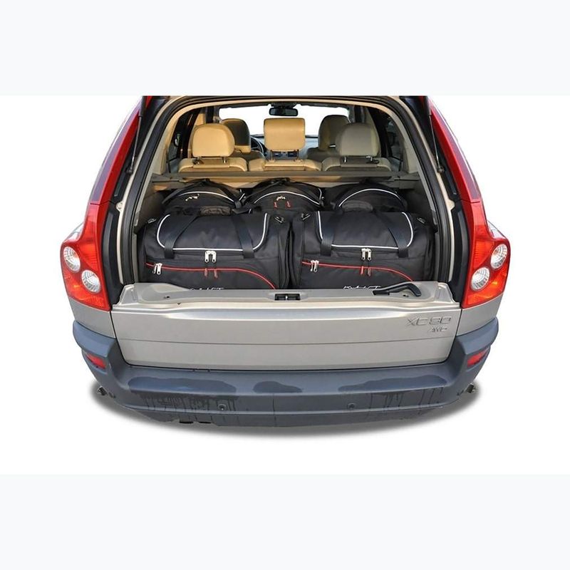 Trunk bag set KJUST Volvo XC90 2002-2014 5 pcs. black 17