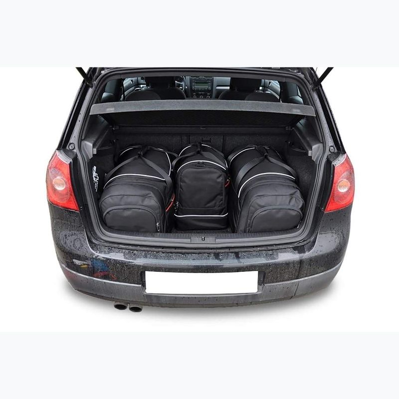 Trunk bag set KJUST Volkswagen Golf Hatchback 2003-2008 4 pcs. black 16