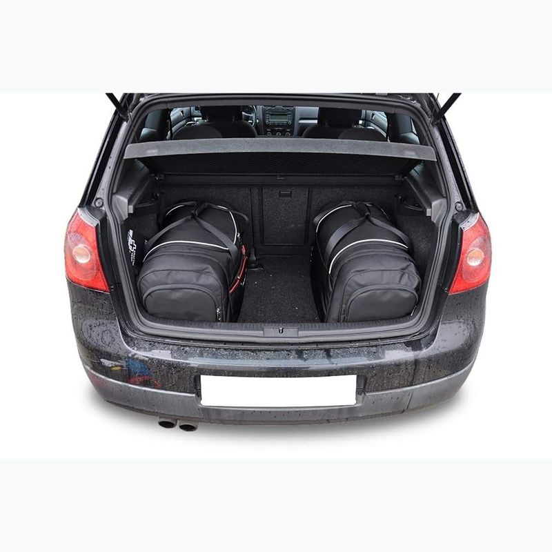 Trunk bag set KJUST Volkswagen Golf Hatchback 2003-2008 4 pcs. black 17