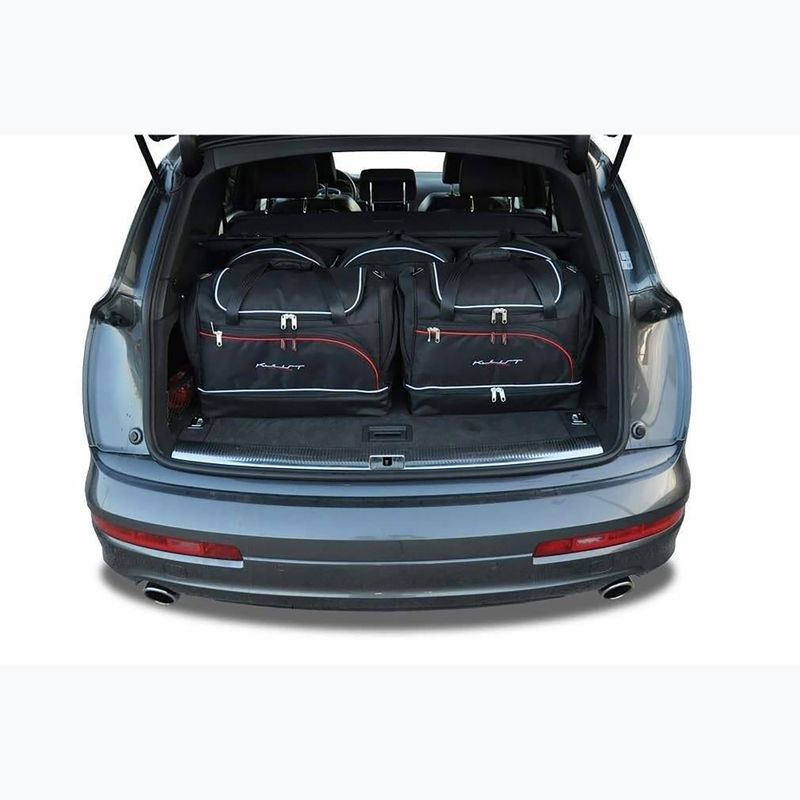 KJUST trunk bag set Audi Q7 2005-2015 5 pcs black 17