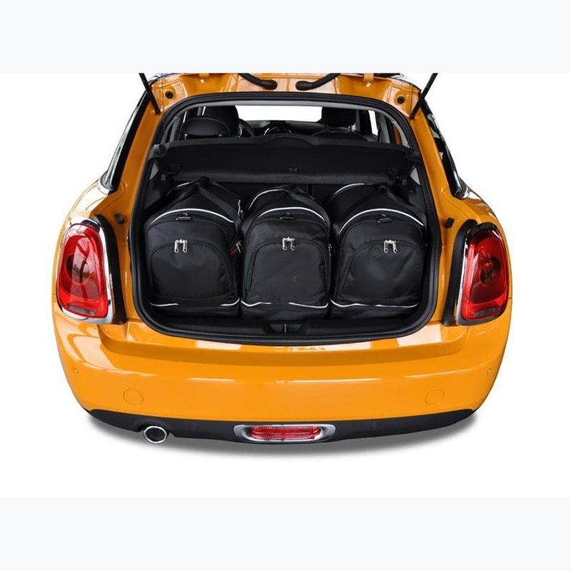 KJUST Mini Cooper boot bag set 2013+ 3 pcs black. 8