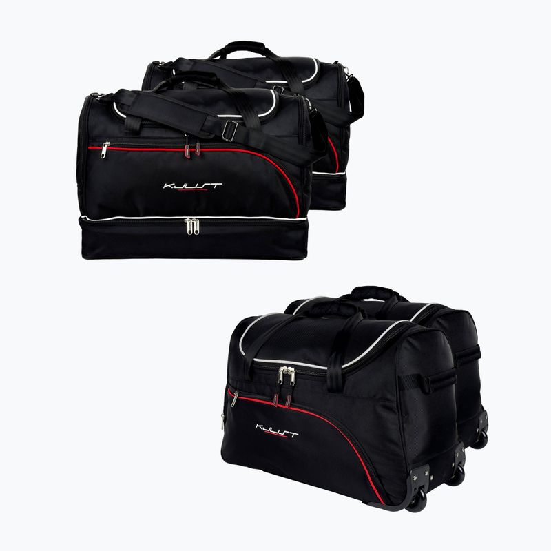 Trunk bag set KJUST Nissan Qashqai 2014-2017 4 pcs. black